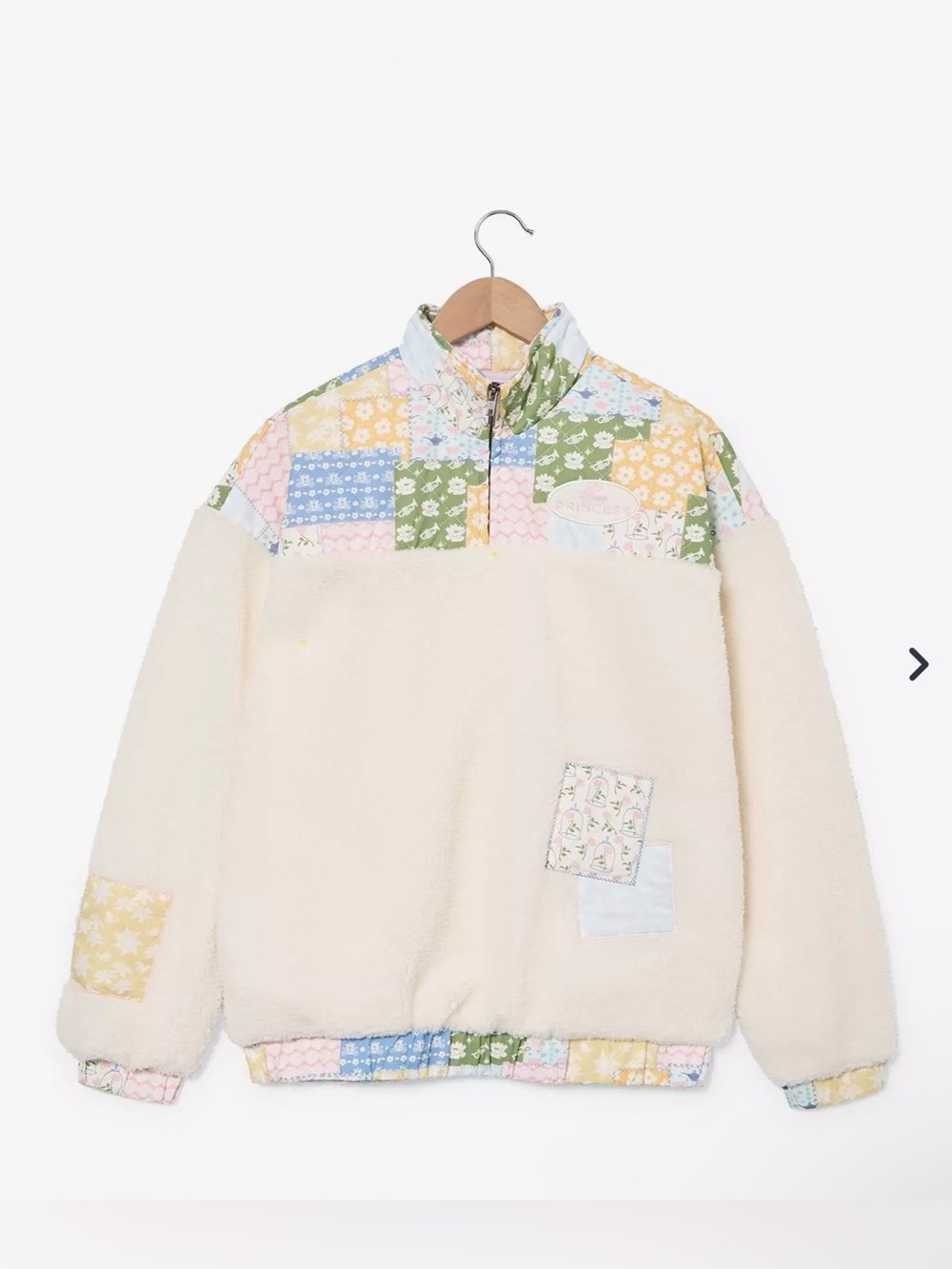 Disney Princess Patchwork Sherpa Quarter Zip
Crewneck - BoxLunch Exclusive👑✨💖
